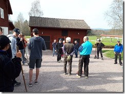 Samling inför städdagen