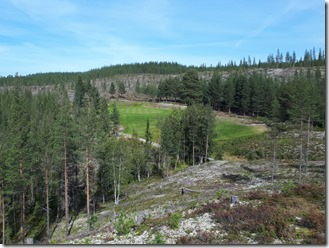 Idre Hål 14 sett får green på hål 17